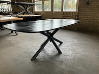 Houten eetkamertafel - afbeelding 9 van  14