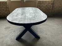 Houten eetkamertafel - afbeelding 4 van  9