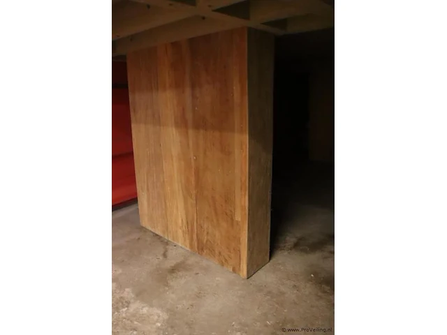 Houten eettafel - 240x100x78cm - afbeelding 3 van  6
