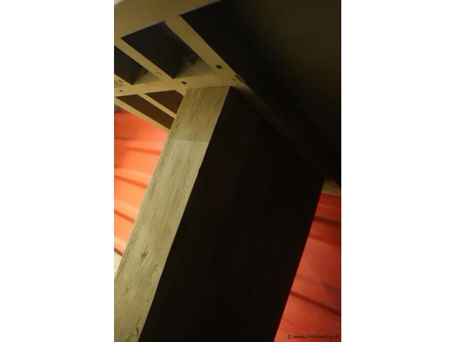 Houten eettafel - 240x100x78cm - afbeelding 6 van  6