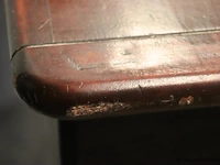 Houten eettafel v.v. 2 laden - 200x90x76cm - afbeelding 5 van  6