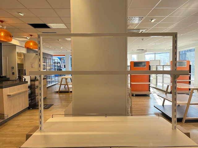 Houten etagère 120 cm hoog (2x) - afbeelding 3 van  8