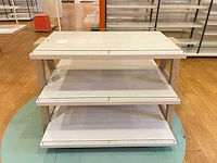 Houten etagère 120 cm hoog (2x) - afbeelding 3 van  5