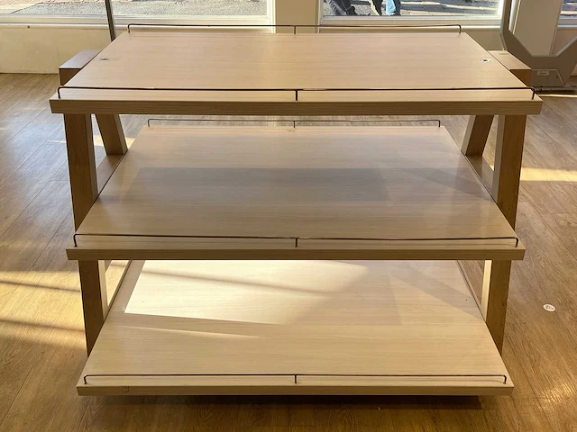 Houten etagère 120 cm hoog - afbeelding 2 van  6
