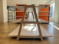Houten etagère 120 cm hoog - afbeelding 3 van  6