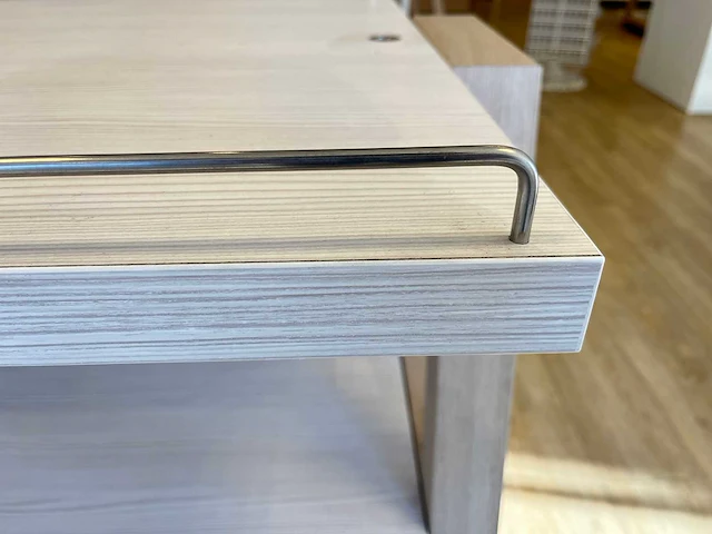 Houten etagère 120 cm hoog - afbeelding 5 van  6