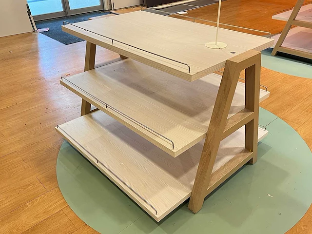 Houten etagère 120 cm hoog - afbeelding 1 van  5