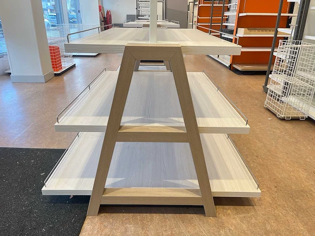 Houten etagère 179 cm hoog - afbeelding 3 van  6
