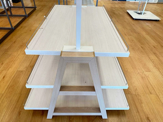 Houten etagère 179 cm hoog - afbeelding 3 van  5