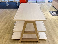 Houten etagère (2x) - afbeelding 3 van  5