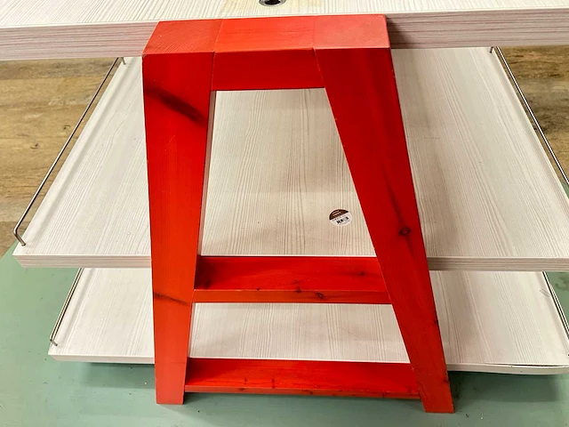 Houten etagère (2x) - afbeelding 4 van  4