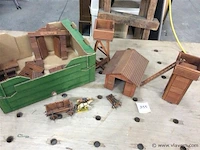 Houten fort - afbeelding 1 van  3