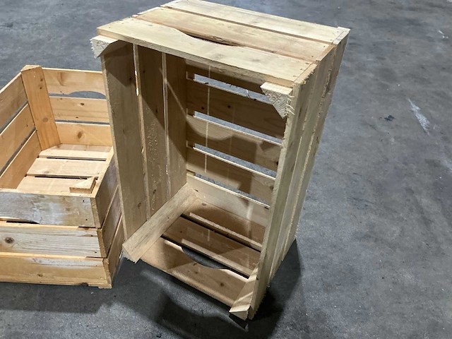 Houten fruitkist (2x) - afbeelding 2 van  11
