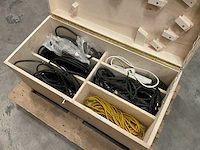 Houten gereedschapskist (incl. inhoud) - afbeelding 2 van  4