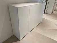 Houten halfhoge 4-derus kast - afbeelding 1 van  8