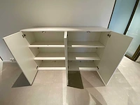 Houten halfhoge 4-derus kast - afbeelding 4 van  8