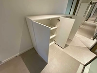 Houten halfhoge 4-derus kast - afbeelding 6 van  8