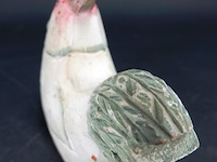 Houten handbeschilderde kip - afbeelding 3 van  5