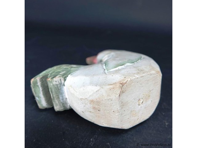 Houten handbeschilderde kip - afbeelding 5 van  5