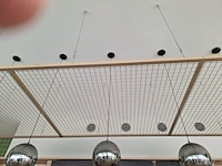 Houten hangconstructie - 530x162 cm - afbeelding 2 van  3