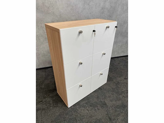 Houten hangmappen kast - afbeelding 2 van  9