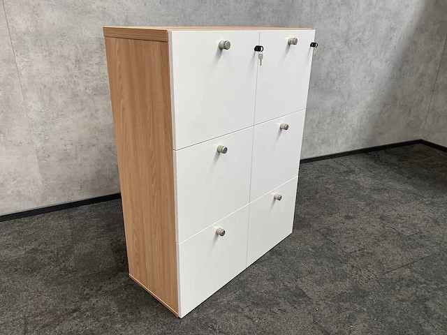 Houten hangmappen kast - afbeelding 3 van  9