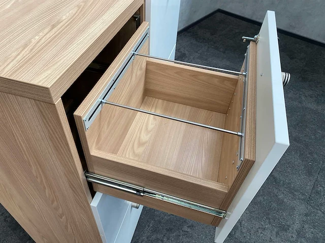 Houten hangmappen kast - afbeelding 6 van  9