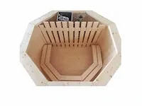 Houten hottub met kachel - incl. cover - afbeelding 2 van  9