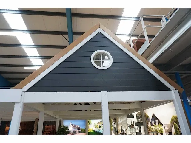 Houten huisje le ballon 570x550x400 cm - afbeelding 13 van  18