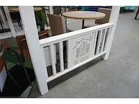 Houten huisje le ballon 570x550x400 cm - afbeelding 18 van  18