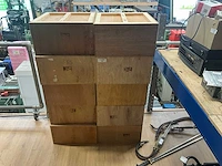 Houten kist (10x) - afbeelding 1 van  4