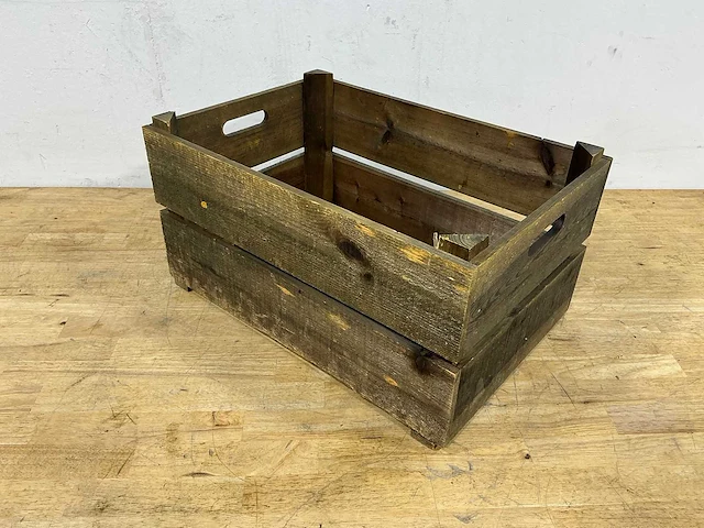 Houten kist (13x) - afbeelding 1 van  3