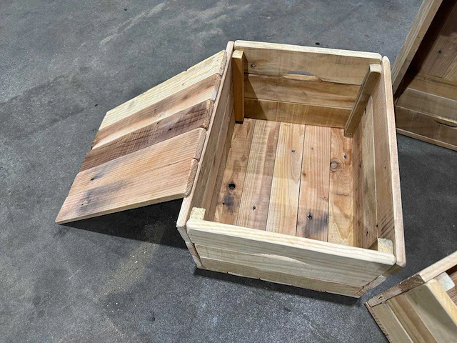 Houten kist (84x) - afbeelding 6 van  8