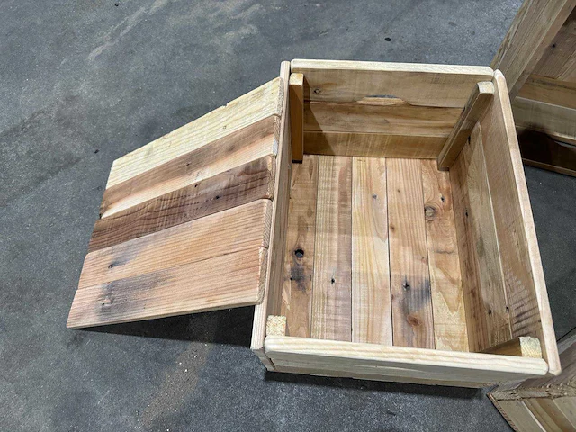 Houten kist (84x) - afbeelding 5 van  8