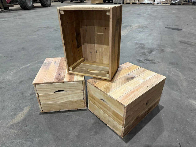 Houten kist (84x) - afbeelding 2 van  8