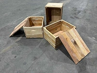Houten kist (84x) - afbeelding 3 van  8