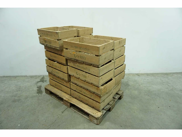 Houten krat (14x) - afbeelding 4 van  4