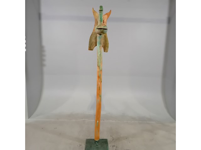 Houten kunstwerk, frenk - afbeelding 1 van  9