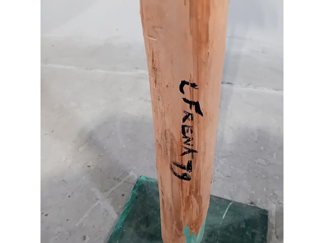 Houten kunstwerk, frenk - afbeelding 5 van  9