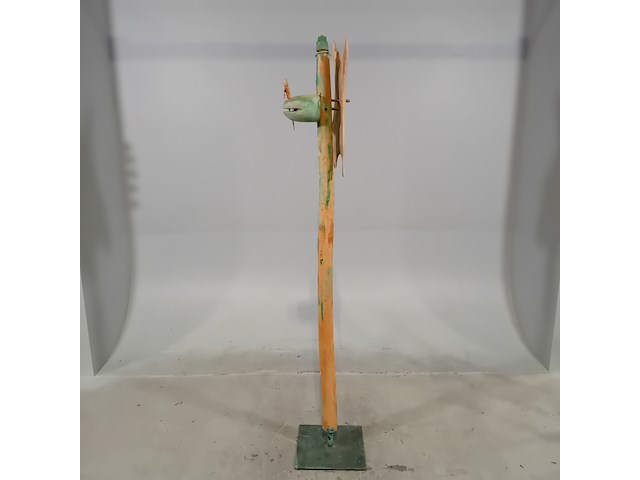 Houten kunstwerk, frenk - afbeelding 6 van  9