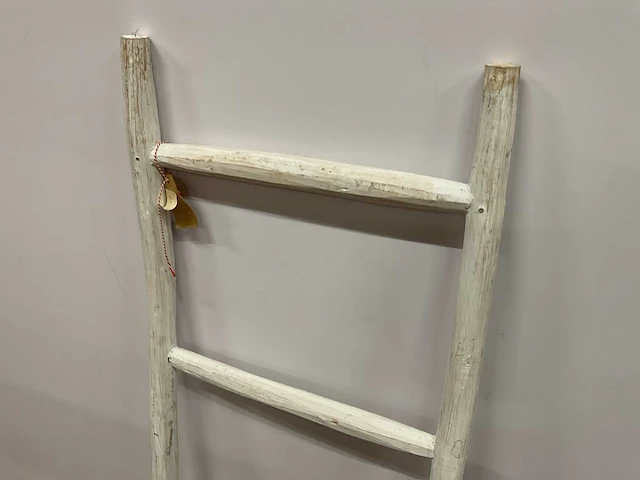 Houten ladder - afbeelding 2 van  2