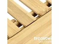Houten ligbed met tafel 198x140 cm - afbeelding 3 van  3