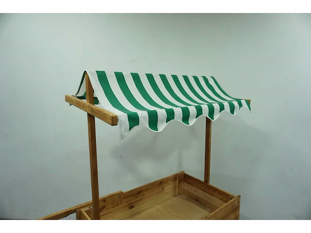 Houten marktkraam - afbeelding 3 van  4