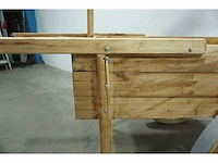 Houten marktkraam - afbeelding 5 van  5