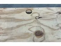 Houten mobiele opbergkist - afbeelding 6 van  7