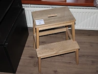Houten opstapje ikea. - afbeelding 1 van  2