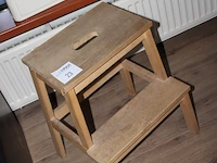 Houten opstapje ikea. - afbeelding 2 van  2