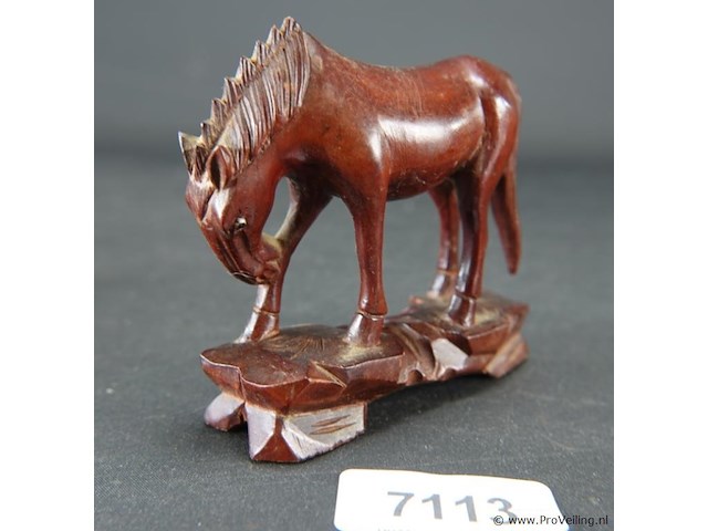 Houten paard - afbeelding 1 van  3