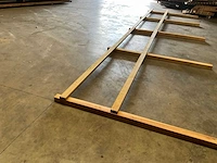 Houten paardenhekwerk 2-regels - 120 m - afbeelding 6 van  6