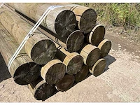 Houten palen (4x) - afbeelding 2 van  3